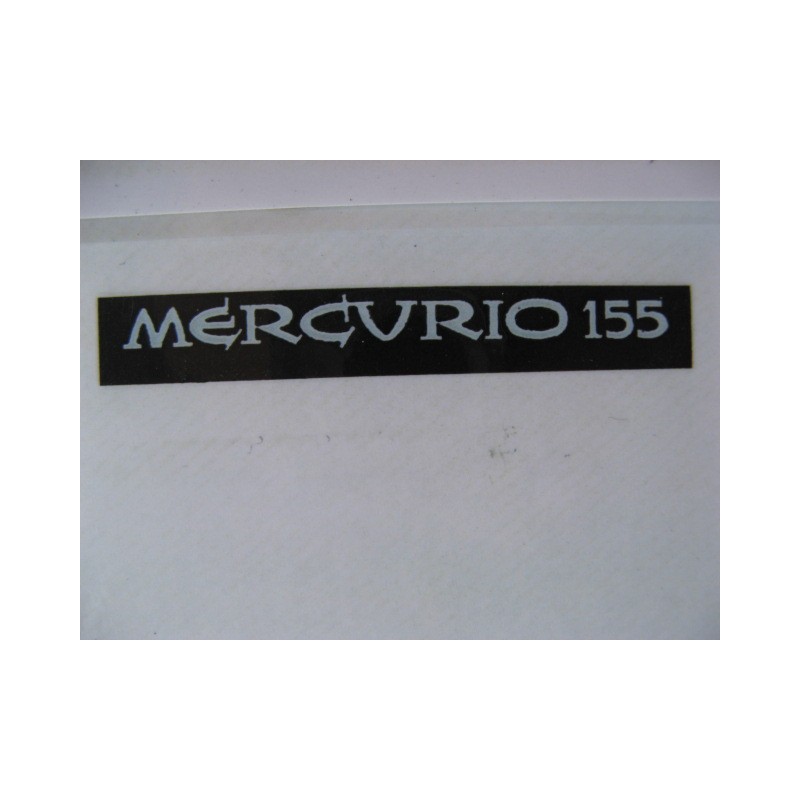 bultaco mercurio adhesivo mercurio 155 del manillar de chapa